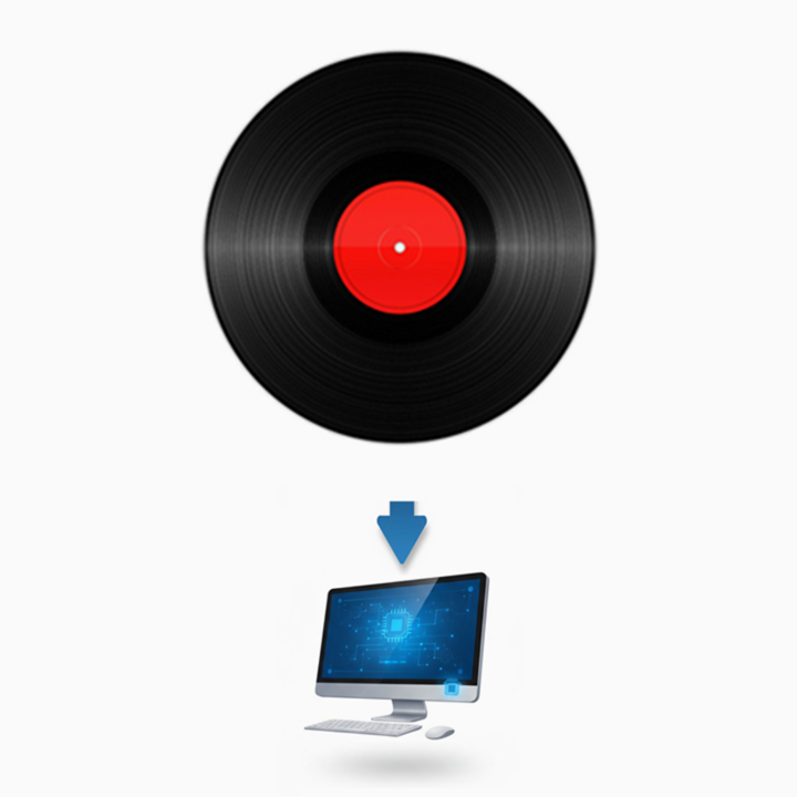 Faites numériser vos anciens disques vinyles en toute simplicité
