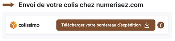 Télécharger votre bordereau d'expédition